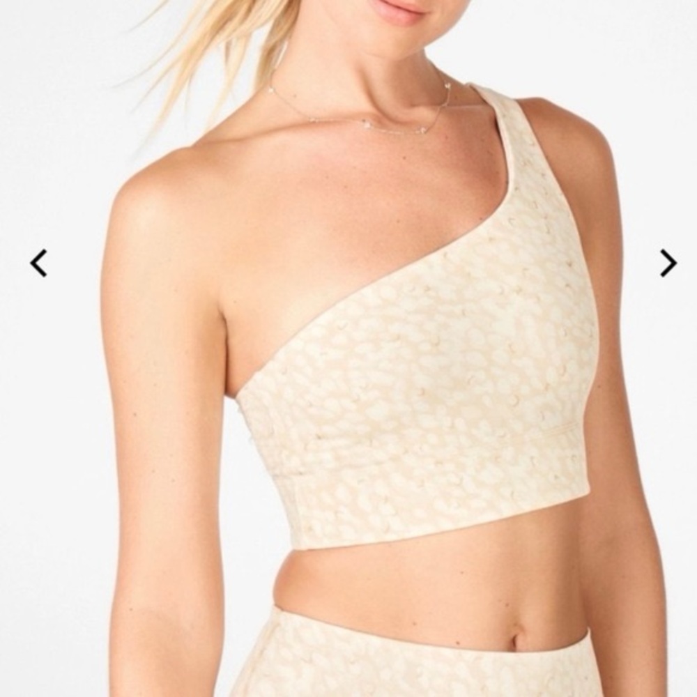 Fabletics Harlow One Shoulder Reversible Sports Bra
